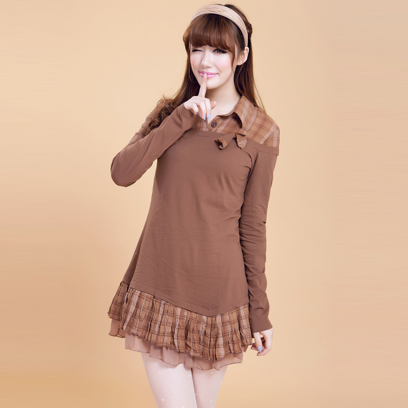 修身时尚可爱甜美...