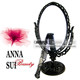 T-3Anna sui/安娜苏镜子*魔法复古旋转式蔷薇花蝴蝶双面台镜 500g