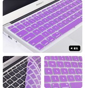 适用苹果macbook air键盘膜11寸A1465彩色键盘贴膜A1370硅胶软膜