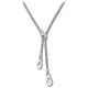 施华洛世奇水晶 678189 Gillian Y-Necklace项链(双水滴)透明