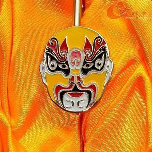  文渊阁 金属书签京剧脸谱 典韦 特色工艺品 出国送男士礼品 促销