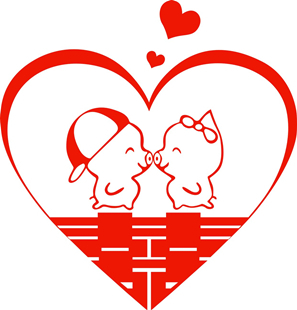 猪猪喜/婚庆红色喜字贴不干胶卧室贴婚房装饰贴纸结婚剪纸可定制 猪猪喜/婚庆红色喜字贴不干胶卧室贴婚房装饰贴纸结婚剪纸可定制