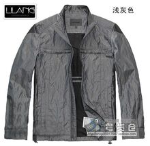 新款 利郎 8qjk008 男士 夹克 立领 正品 记忆丝 休闲款 四色