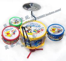 卡通图案小熊图案 儿童架子鼓 爵士鼓 0.9 送502胶水