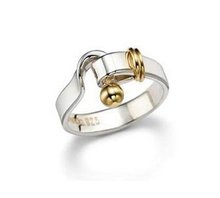 TIFFANY verdadera plata de ley par par de anillos anillo de los anillos de la joyería simples amantes de la separación de la cola de anillo