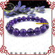 开光天然10mm（AA＋）紫水晶128刻面手链