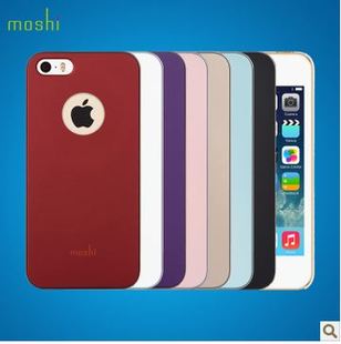 moshi摩仕适用于iphone5s手机，壳苹果5手机，超薄外壳保护套