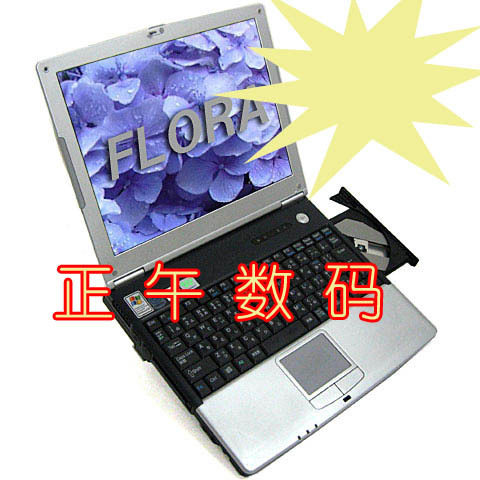 12寸薄机/ 64m显卡/原装日立魔兽轻松 二手笔记本 电脑