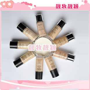 【限量特价】美国revlon/露华浓不脱色粉底液30ml送粉扑 小票展示
