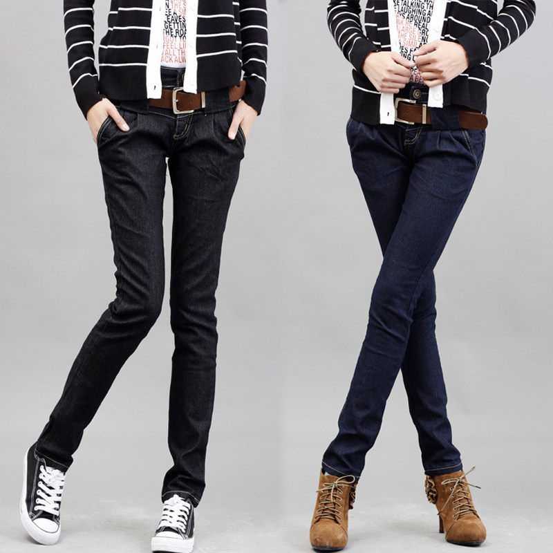 2011品质女裤 小哈伦裤牛仔裤 女士长裤休闲裤 小脚铅笔裤<span class=H>jeans</span>潮