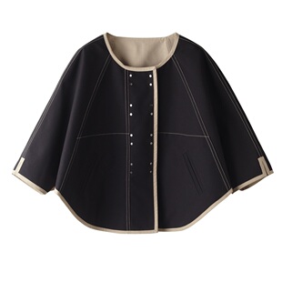 2012 new stock recommendation Giordano jacket dress elegant Ladies wear cloaks with bat sleeves two 02371528