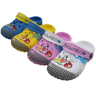  新款愤怒小鸟 小童凉鞋 凉拖鞋 夏 洞洞鞋 小孩花园鞋 包头童凉鞋