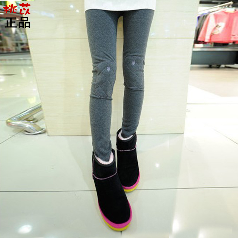 加绒加厚打底裤女裤...