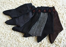 不要用假货比！真品Muji无印良品200针新款直角型男士袜子（6款）