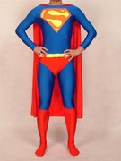 超人紧身衣服儿童成人钢铁之躯cosplay英雄装万圣节超人紧身服