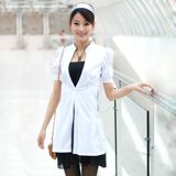 蝶恋 2012夏装新款女装韩版泡泡袖小立领衬衫雪纺内搭两件套10502