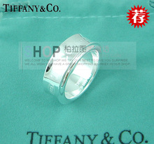 Tiffany 925 anillos de plata nueva joyería 1.837 cajas de regalo