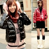 as安都2011冬新款女装韩版绚色长袖带帽羽绒服（3色）9052224b