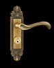 顶固门锁 欧式门锁仿古铜 L57-9636棕古铜房门锁