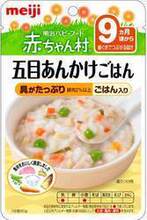 日本明治辅食 鸡肉竹笋胡萝卜豌豆粥 适合9个月起以上宝宝