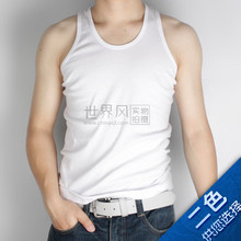满80包邮B0055 2010夏T沃尔玛有售 原价22元 男士精梳棉背心