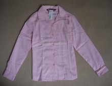低价秒杀 外贸女装简约淑女纯色长袖衬衫 衬衣 秋装