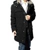 限时7.2折 抢购中 全国免运兔毛领超长加厚羽绒服-黯夜 F-W-008-1