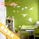 D1003 壁绘艺术 宜家装饰DIY飞翔的海鸥墙