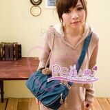 PG美人网   简约抓皱斜挎包 斜背包 
 30天共卖出417件