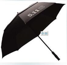 皇冠信誉店主推荐:5.11碳纤高尔夫自动伞 5.11雨伞/特勤大号雨伞