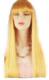 小豆丁假发825D-144 70CM wig 金黄色 直发