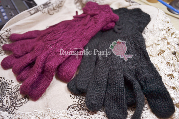 (特),MM最爱 时尚保暖 纯羊毛 半指手套 <em>今冬最</em>