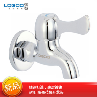 Valley bathroom thickened copper single cold water faucet single cold quick opening mixer