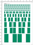 60536 [X0] 尼日利亚 Nigeria 国旗水贴纸 (需要自行围边裁剪)