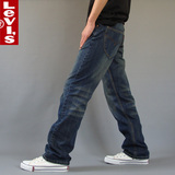 levi's 501牛仔裤 蓝色多袋 猫须 修身有型 型男必备096