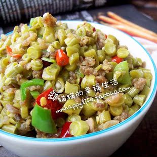  【私房菜】妈妈豇豆炒肉臊子200g 酸酸脆脆爽口下饭吃面开胃小菜