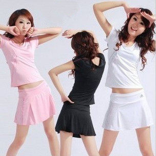 2010夏装adidas运动服网球裙短袖短裙运动套装8003 1181X003