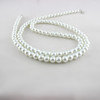 100条仿珍珠超长毛衣链白色玻璃珍珠项链服装配饰饰品长挂饰