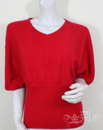 专柜正品中老年服装<em>女式</em>羊毛衫<em>毛衣</em>V领XH,ls中