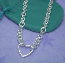 Precio Tiffany Collar / Tiffany / Tiffany / - collar de corazón abierto