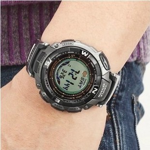  天工表业 CASIO卡西欧光能三重感应器钛金属表带PRG-130T-7V