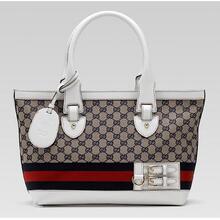正品 代购 GUCCI/古奇 经典款女包 新款 帆布包 单肩包 257085