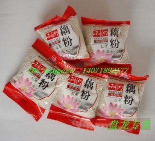  杭州特产 醇香园西湖藕粉 红枣味 小包散称500g