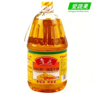  【爱蔬果】食用油 鲁花 5S压榨一级花生油1.8升/瓶北京买菜当天送