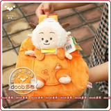 doob多布正品喜羊羊灰太狼之懒羊羊毛绒公仔幼儿双肩背包书包