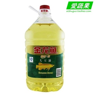  【爱蔬果】食用油 金龙鱼 大豆油精炼一级 5升/桶 北京买菜当天送