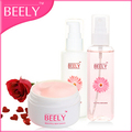 双金冠 Beely玫瑰补水活肤3件套 玫瑰活化菁露润白乳晚安面膜H