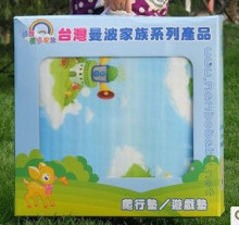 台灣曼波 宝宝双面加厚爬爬垫 爬行垫游戏垫地垫-彩盒包装版