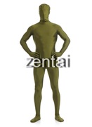 cosplay紧身衣 全包紧身衣 中国莱卡 zentai军绿色莱卡紧身衣