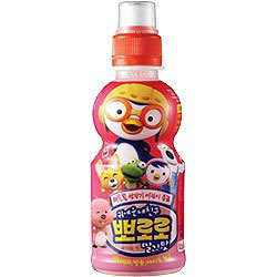  韩食速递--韩国进口零食 宝露露草莓味 乳酸菌儿童成长饮料 235ml